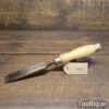 Vintage F. Woodcock Carpenter’s 1” Heavy Duty Flat Firmer Chisel - Sharpened Honed