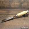 Vintage F. Woodcock Carpenter’s 1” Heavy Duty Flat Firmer Chisel - Sharpened Honed
