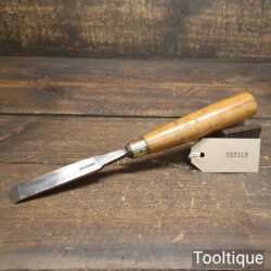 Vintage Stormont Carpenter’s 5/8” Firmer Chisel Beech Handle - Sharpened Honed