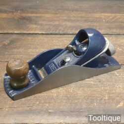 Vintage Record No: 0220 Adjustable Block Plane - Fully Refurbished Ready To Use