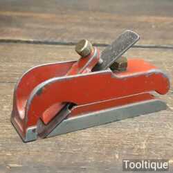 Vintage No: 75 adjustable throat bullnose plane