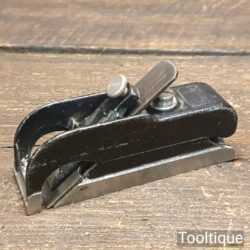 Vintage Stanley No: 75 Adjustable Throat Bullnose Plane - Fully Refurbished Ready To Use