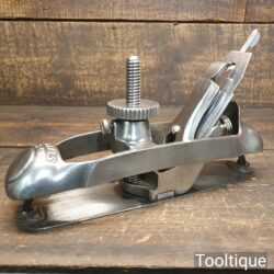 Antique Stanley USA No: 20 Nickel Plated Circular Compass Plane - Fully Refurbished