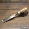 Vintage Brades & Co. Carpenter’s 1” Bevel Edge Palm Chisel - Sharpened Honed