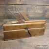 Matched Pair Vintage I. Sorby No: 8 Hollow & Round Beechwood Moulding Planes