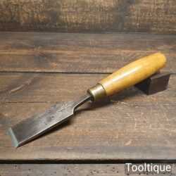 Vintage W. Marples & Sons Carpenter’s 1 ½” Firmer Chisel - Sharpened Honed