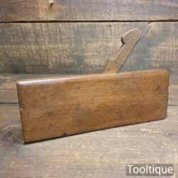 Antique W. Greenslade of Bristol ½” Side Bead Beechwood Moulding Plane