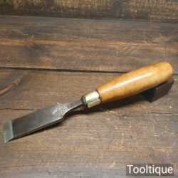 Vintage I. Sorby Carpenter’s 1 ¼” Firmer Chisel Boxwood Handle - Sharpened Honed
