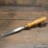 Vintage Carpenter’s 11/16” Cast Steel Gouge Chisel - Sharpened Honed