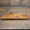 Antique John Moseley & Son No: 6 Hollow Beechwood Moulding Plane