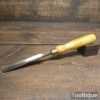 Vintage A. Hildick Carpenter’s 1/2” Gouge Chisel - Sharpened Honed