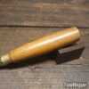 T22720 - Vintage W. Marples & Sons carpenter’s 3/4” bevel edge chisel with boxwood handle in good used condition, fully refurbished sharpened and honed ready for use. Note: Rehandling crack near the ferule has been resin treated and is solid