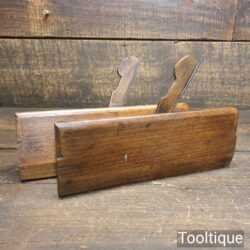 Matched Pair Antique H. Brown 1812-1843 No: 8 Hollow & Round Beechwood Moulding Planes