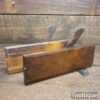 Matched Pair Antique Alex Mathieson No: 6 Hollow & Round Beechwood Moulding Planes