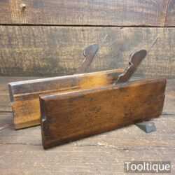 Matched Pair Antique Alex Mathieson No: 6 Hollow & Round Beechwood Moulding Planes