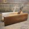 Matched Pair Antique H. Brown 1812-1843 No: 12 Hollow & Round Beechwood Moulding Planes
