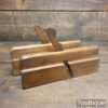 Matched Pair Antique H. Brown 1812-1843 No: 12 Hollow & Round Beechwood Moulding Planes