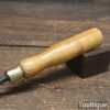 Vintage Carpenter’s 3/4” Firmer Chisel Beechwood Handle - Sharpened Honed