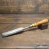 Vintage Greenlee Rockford Illinois USA Carpenter’s 15/16” Gouge Chisel - Sharpened