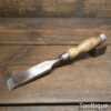 Vintage Robert Sorby Carpenter’s 1 ¼” Heavy Duty Firmer Chisel - Sharpened Honed