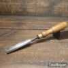 Antique Isaac Greaves 1825-1911 Carpenter’s 5/8” Gouge Chisel - Sharpened