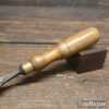 Antique Isaac Greaves 1825-1911 Carpenter’s 5/8” Gouge Chisel - Sharpened