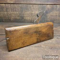 Vintage King & Peach 1843-1864 5/8” Side Bead Beechwood Moulding Plane