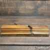 Vintage King & Peach 1843-1864 5/8” Side Bead Beechwood Moulding Plane