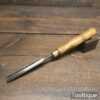 Vintage I. Sorby Carpenter’s 1/2” Gouge Chisel Ash Handle - Sharpened Honed