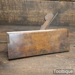 Vintage King & Comp of Hull 7/16” Side Bead Beechwood Moulding Plane