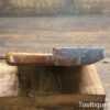 Antique 5/16” Hollow Beechwood Moulding Plane - Good Condition