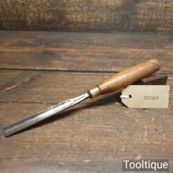 Vintage Tyzack Carpenter’s 1/2” Gouge Chisel - Sharpened Honed