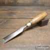 Vintage Buck & Hickman Toga Carpenter’s 1” Bevel Edge Chisel - Sharpened Honed