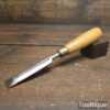 T22753 - Vintage W. Marples & Sons carpenter’s 3/4” bevel edge chisel with boxwood handle in good used condition, fully refurbished sharpened and honed ready for use.