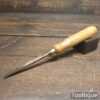 Vintage Carpenter’s 1/4” Cast Steel Sash Mortice Chisel - Sharpened Honed