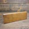 Vintage Alex Mathieson & Son 3/8” Side Bead Beechwood Moulding Plane