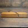 Vintage Alex Mathieson & Son 3/8” Side Bead Beechwood Moulding Plane