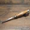 Vintage Mawhood Bros Palm Tree Carpenter’s 3/8” Firmer Chisel - Sharpened Honed