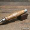 Vintage Mawhood Bros Palm Tree Carpenter’s 3/8” Firmer Chisel - Sharpened Honed