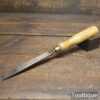 Vintage Colonel Carpenter’s 1/2” Firmer Chisel Ash Handle - Sharpened Honed