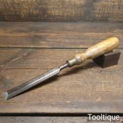 Vintage Carpenter’s Ulmia 3/4” Bevel Edge Chisel - Sharpened Honed
