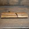 Antique 18th Century Wm. Moss 1775-1800 3/8” Ovolo Beechwood Moulding Plane