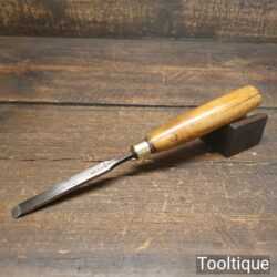 Vintage Robert Sorby Carpenter’s 3/8” Firmer Chisel - Sharpened Honed