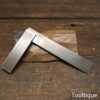 Vintage Moore & Wright Engineer's Precision Set Square 4 ¼" Blade - Good Condition
