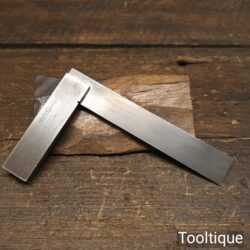 Vintage Moore & Wright Engineer's Precision Set Square 4 ¼" Blade - Good Condition