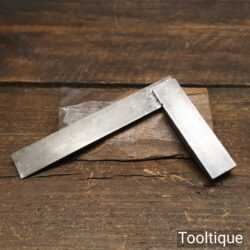 Vintage Moore & Wright Engineer's Precision Set Square 4 ¼" Blade - Good Condition