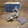 Vintage Record No: 044 plough Plane Complete 8 Cutters - Fully Refurbished