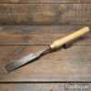Vintage W. Gilpin 1 ½” Skew Flat Woodturning Chisel - Good Condition