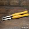 2 No: Vintage Record Power 1/2” Woodturning Chisels - Good Condition
