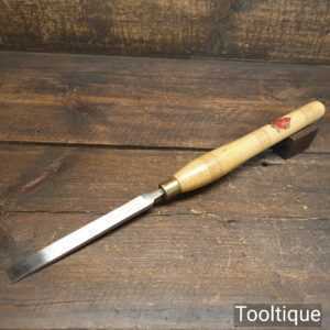 Vintage Buck & Hickman Toga 5/8” Flat Woodturning Chisel - Good Condition